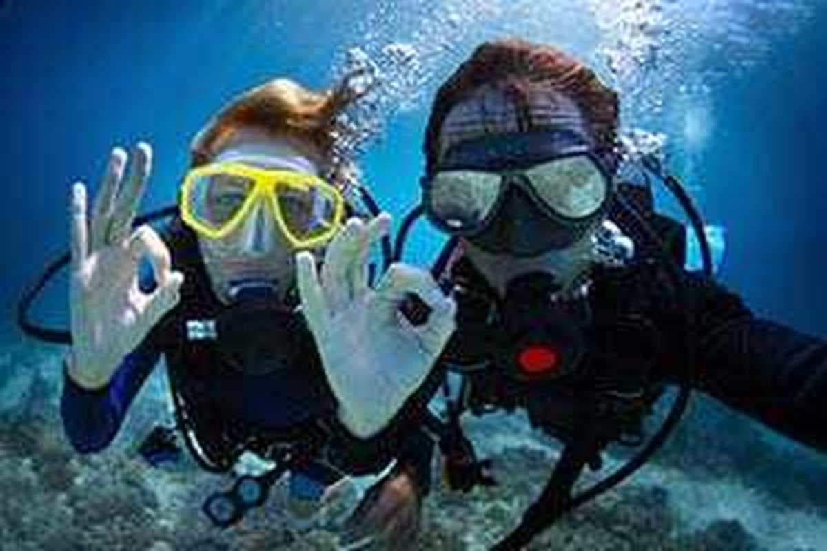 La teva primera experiència sota l'aigua