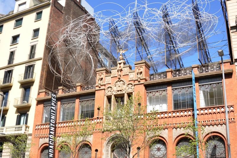 Fundació Antoni Tàpies: Eintrittskarte