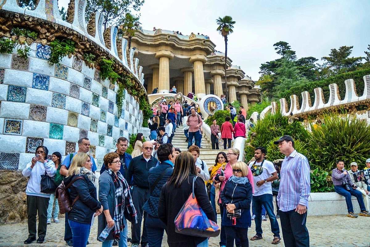 Skip line - visite guidée park güell 5
